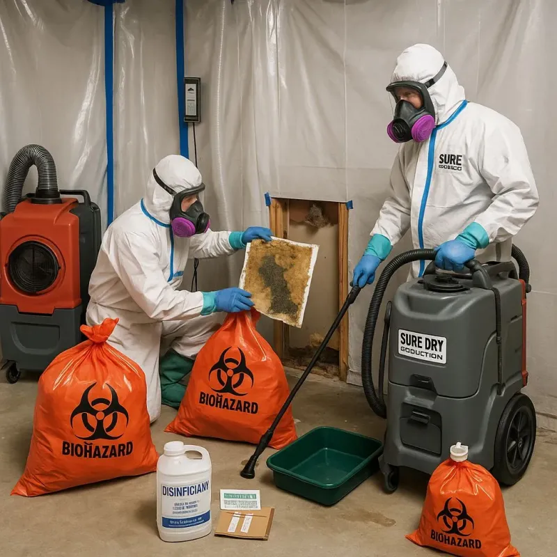 Contaminated Water Handling Protocols process in Tiki Island, TX