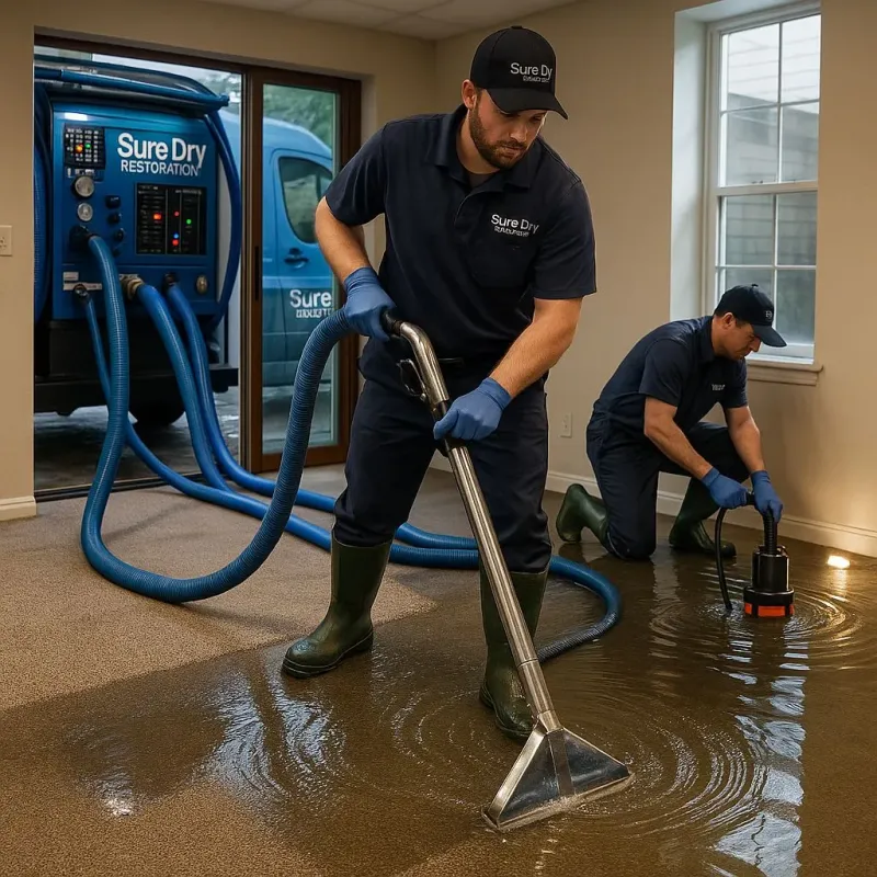 Water Extraction and Removal process in Tiki Island, TX